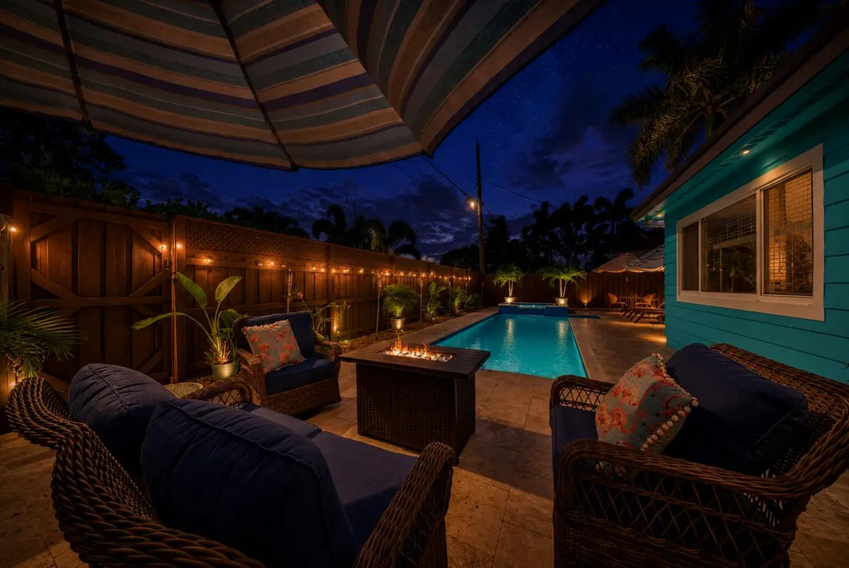 Night 1 at 1506 N L Street, Lake Worth Beach