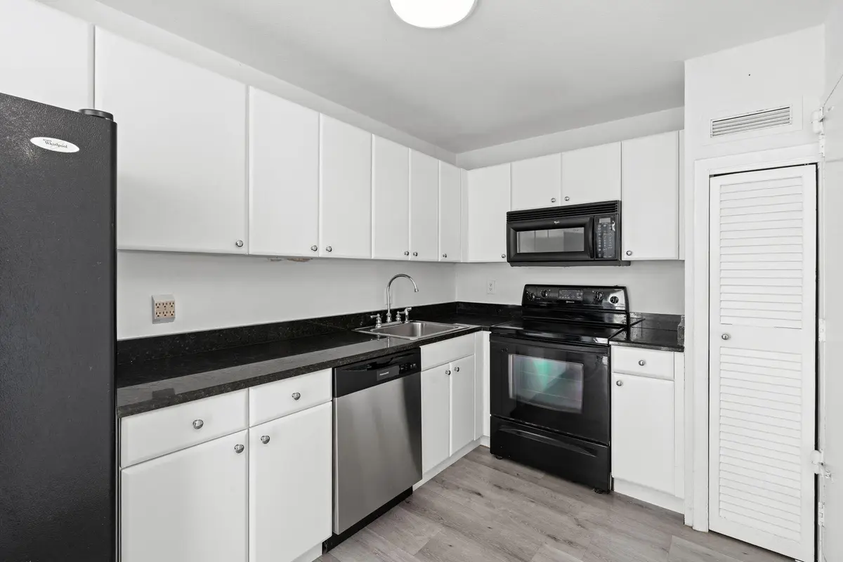 Spacious kitchen at 1900 S Ocean Boulevard 10j, Pompano Beach
