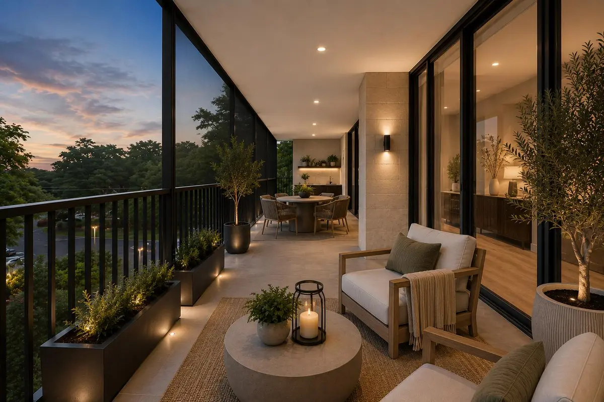 virtual balcony at 2816 N 46 Avenue J482, Hollywood