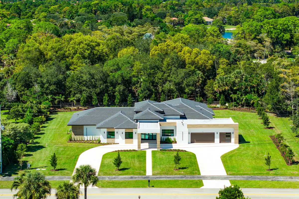 Front Aerial at 14817 Paddock Drive, Wellington