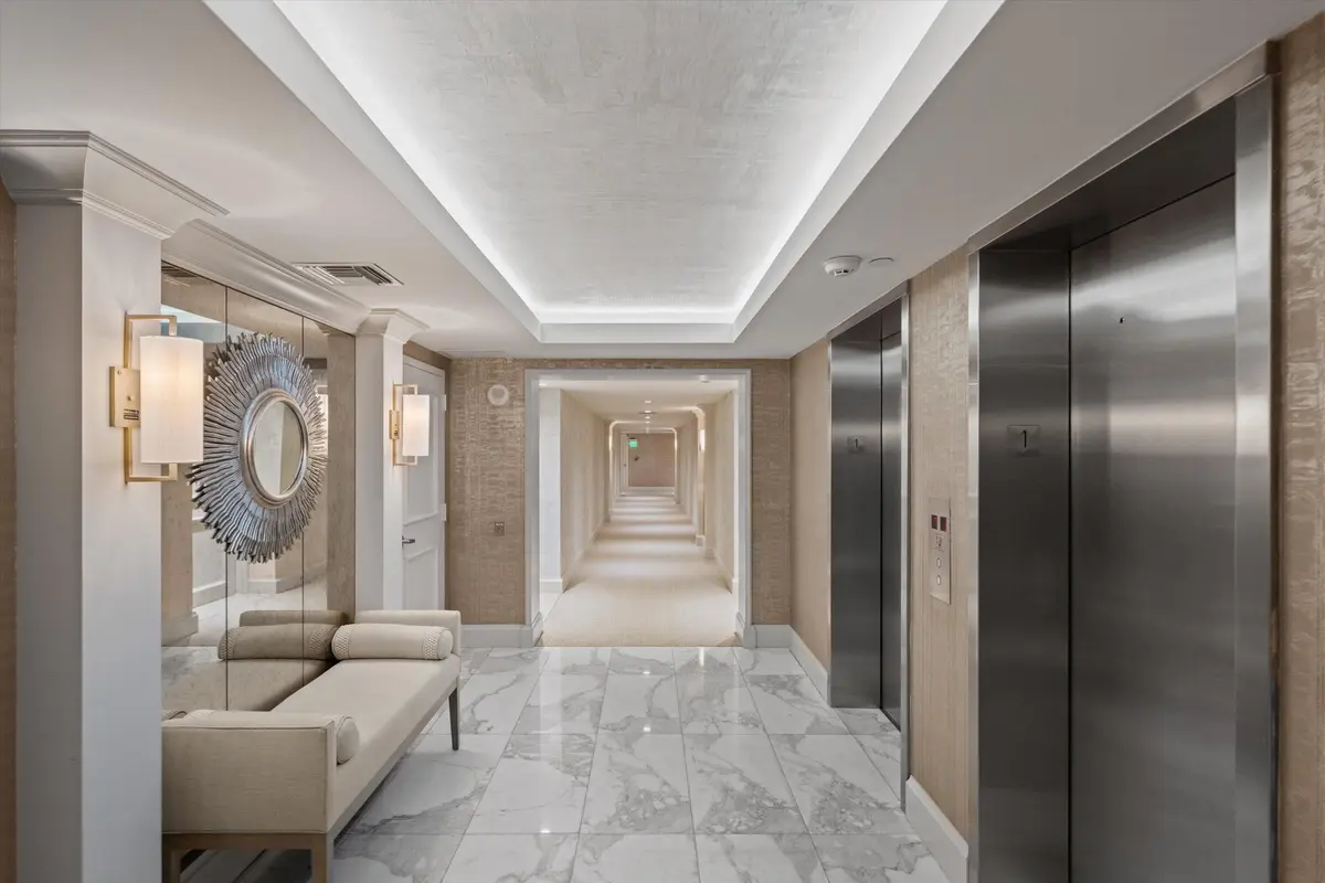 Hallway at 3440 S Ocean Boulevard 104 S, Palm Beach