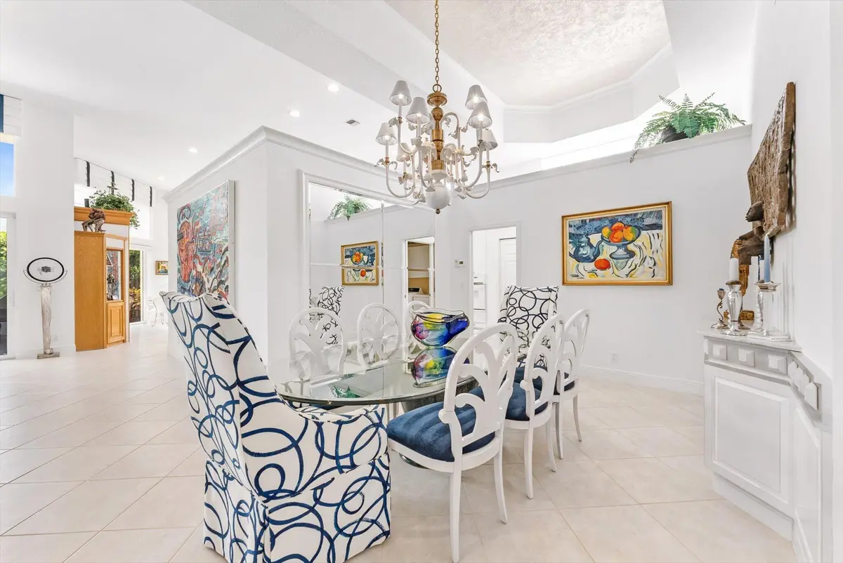 Dining Room at 6533 Somerset Circle, Boca Raton