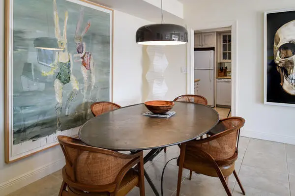 250 Bradley Pl 609 - Eating Area at 250 Bradley Place 609, Palm Beach