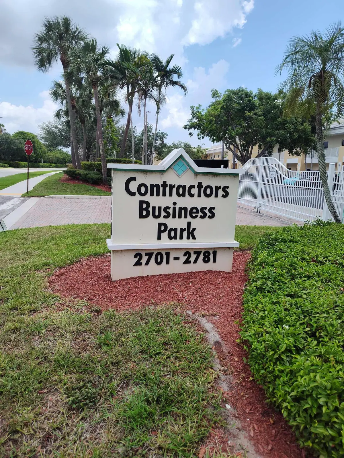 Contractors Business Park Front Entrance at 2721 Vista Parkway C-6, West Palm Beach