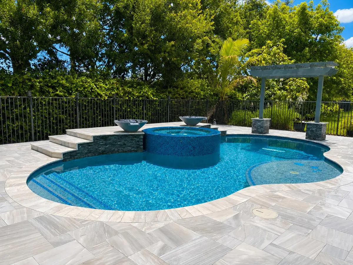 Pool at 4773 Foxtail Palm Court, Greenacres