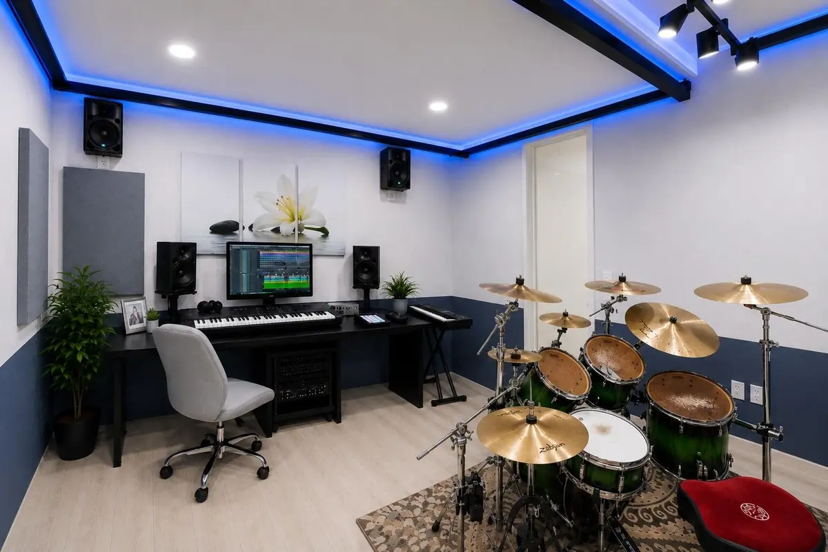 Music Studio at 17092 Five Waters Avenue, Boca Raton