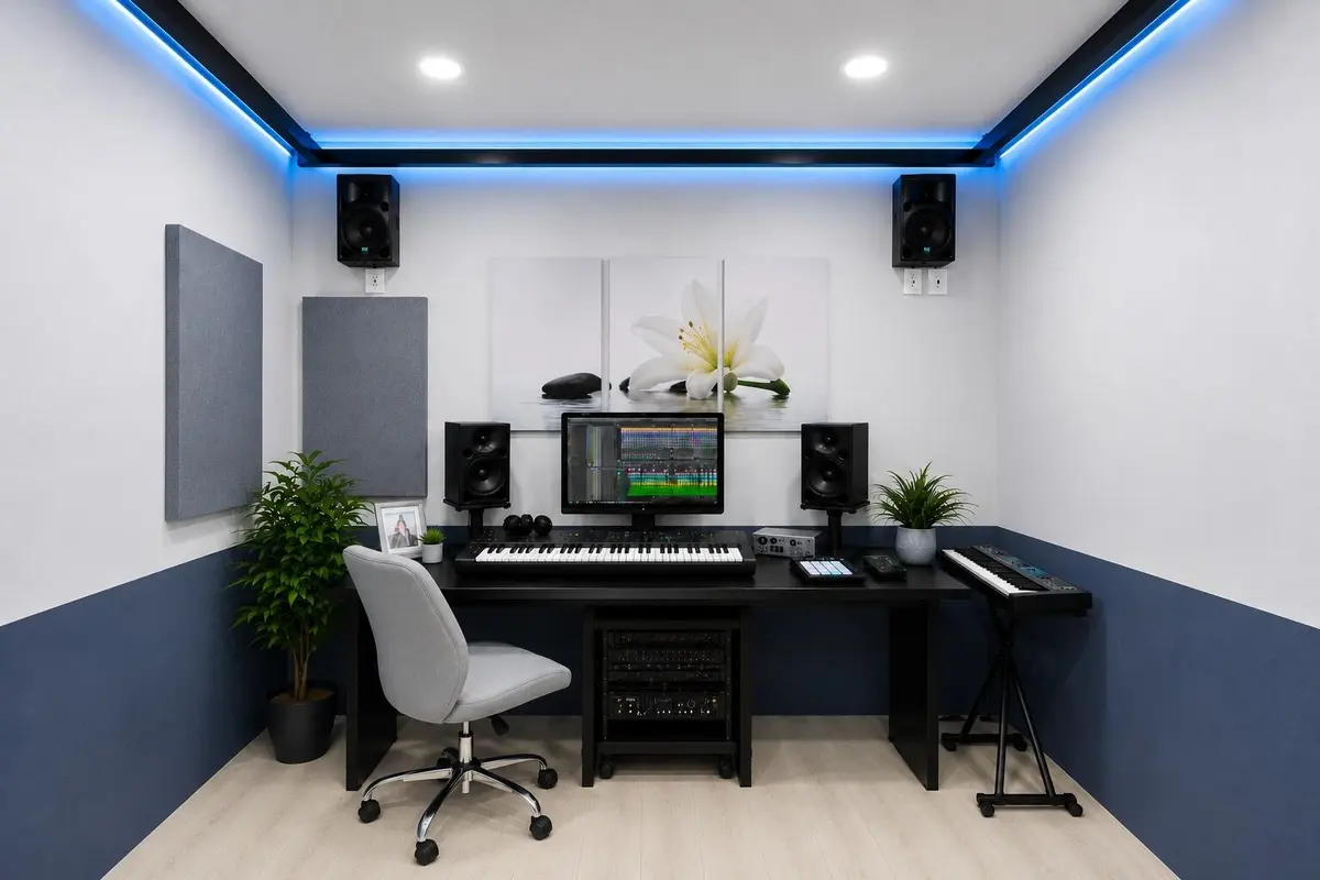 Professional Music Studio at 17092 Five Waters Avenue, Boca Raton