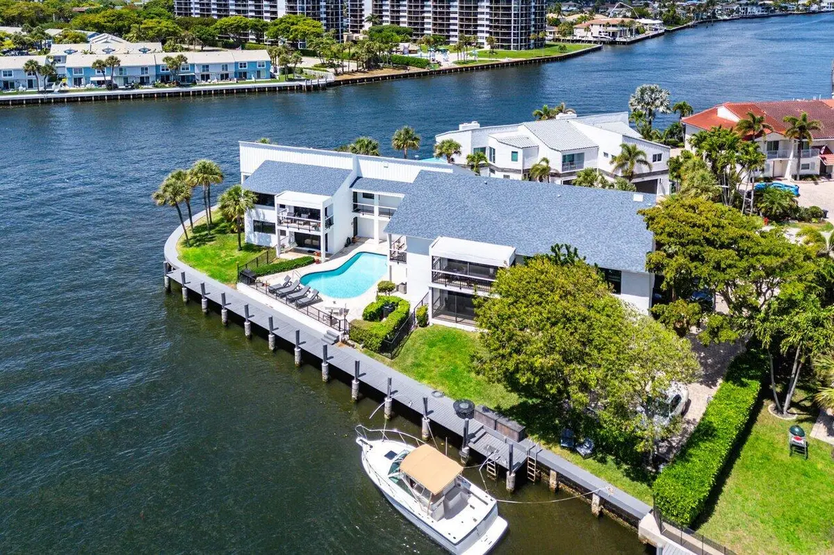 Aerial View at 1102 Highland Beach Drive 2w, Highland Beach