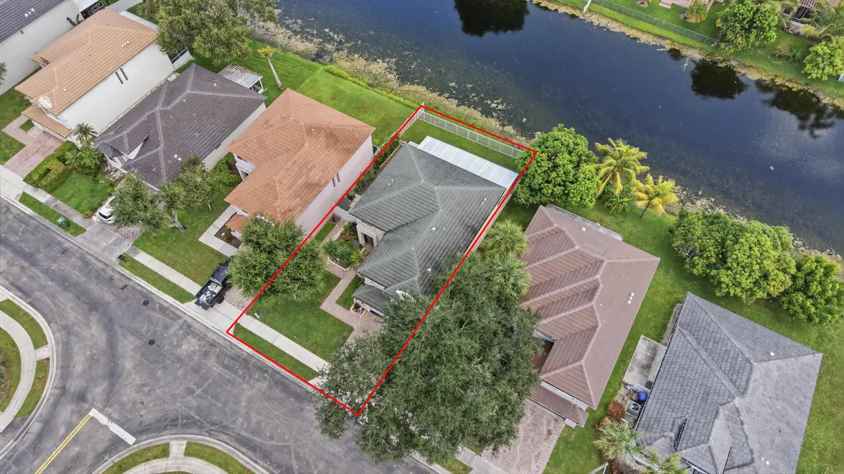 Aerial at 9807 NW 20th Street, Pembroke Pines