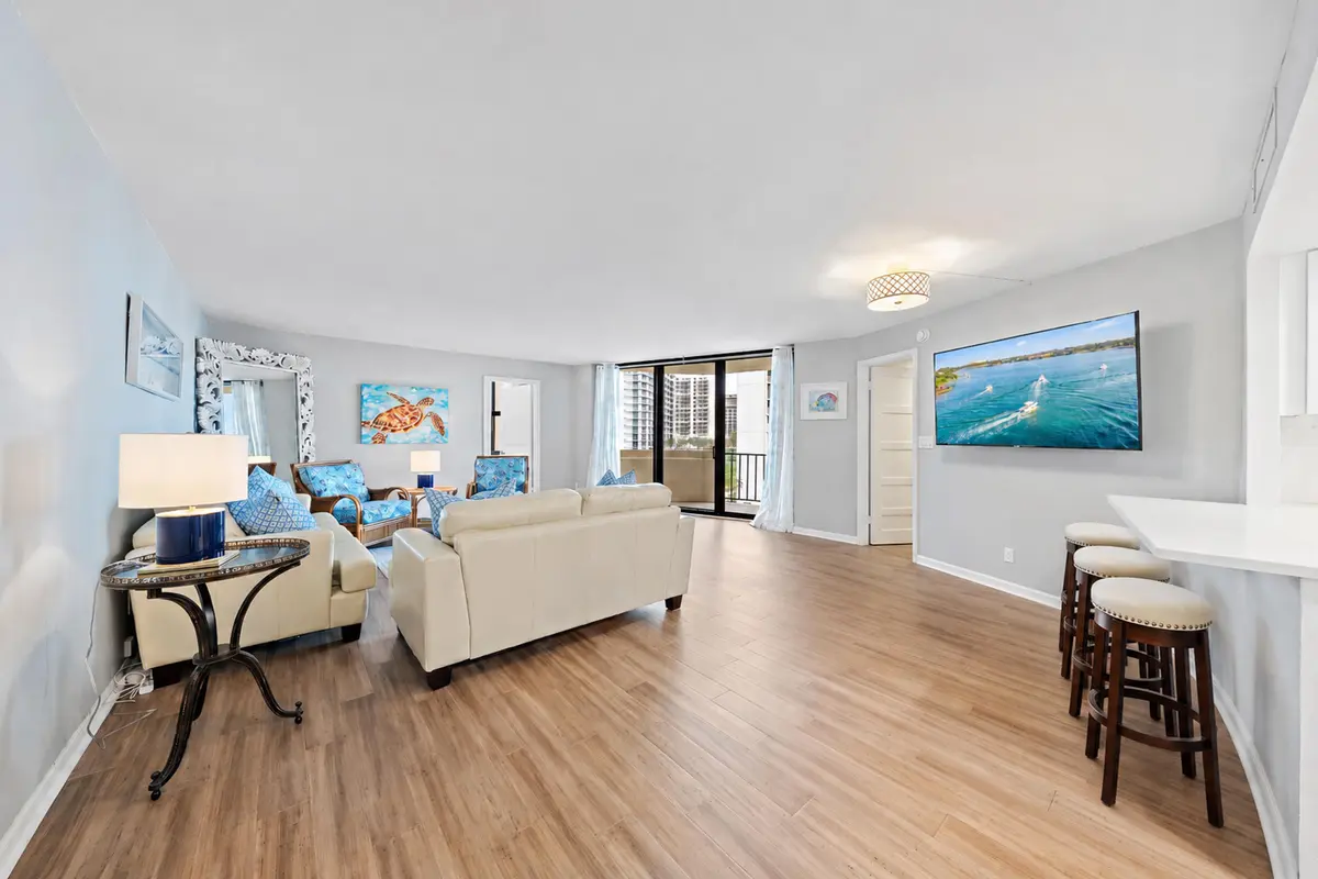 Open Living Area at 2800 N Ocean Drive B-7c, Singer Island
