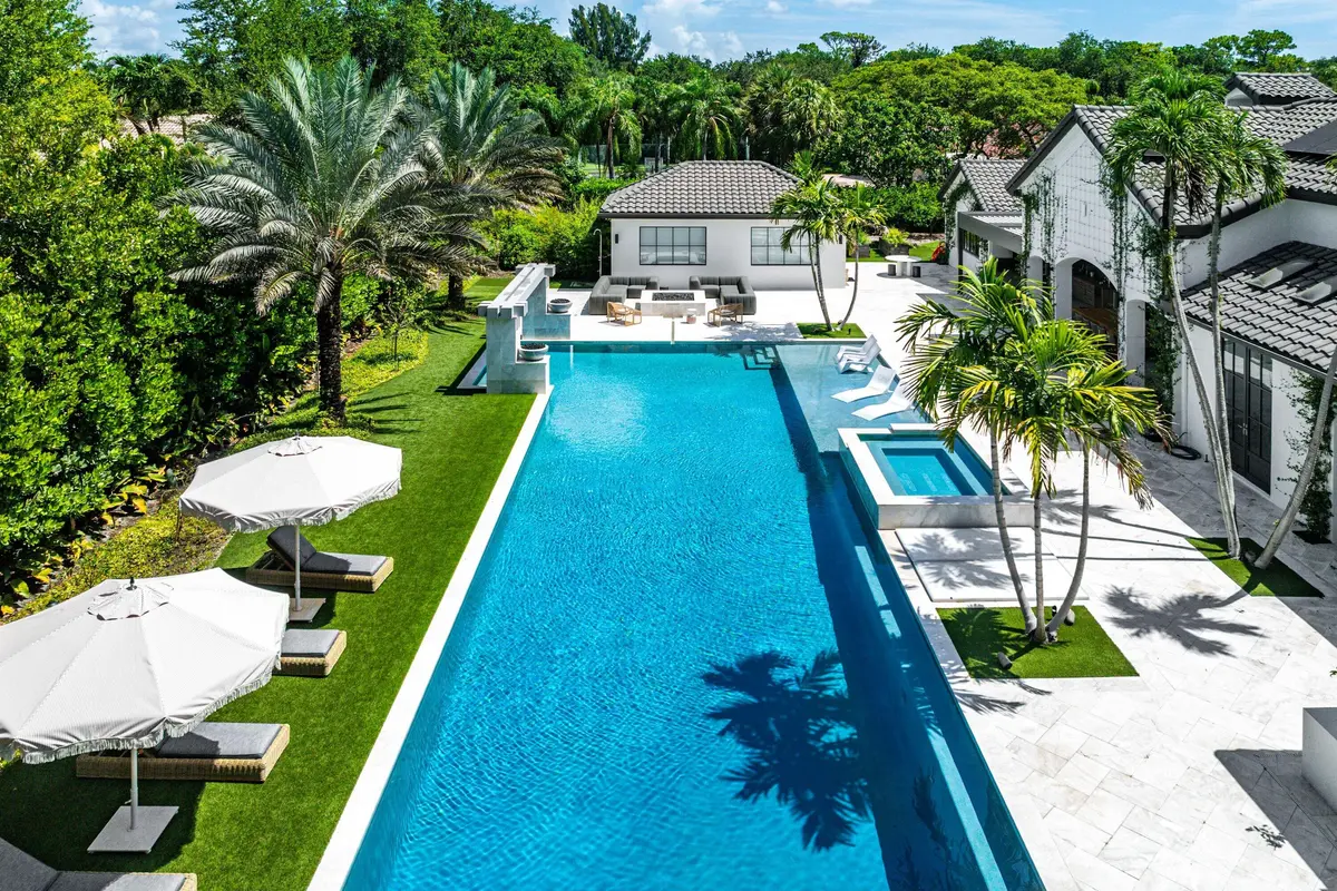 Aerial at 16388 Bridlewood Circle, Delray Beach