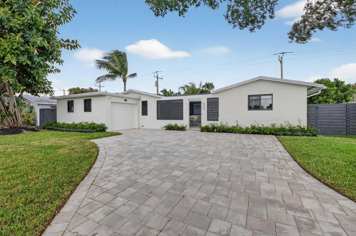 East Delray Beach home at 513 Lindell Boulevard, Delray Beach