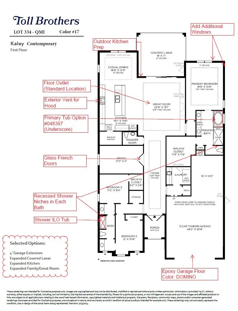 FLOORPLAN at 12220 Arbordale Way, Palm Beach Gardens