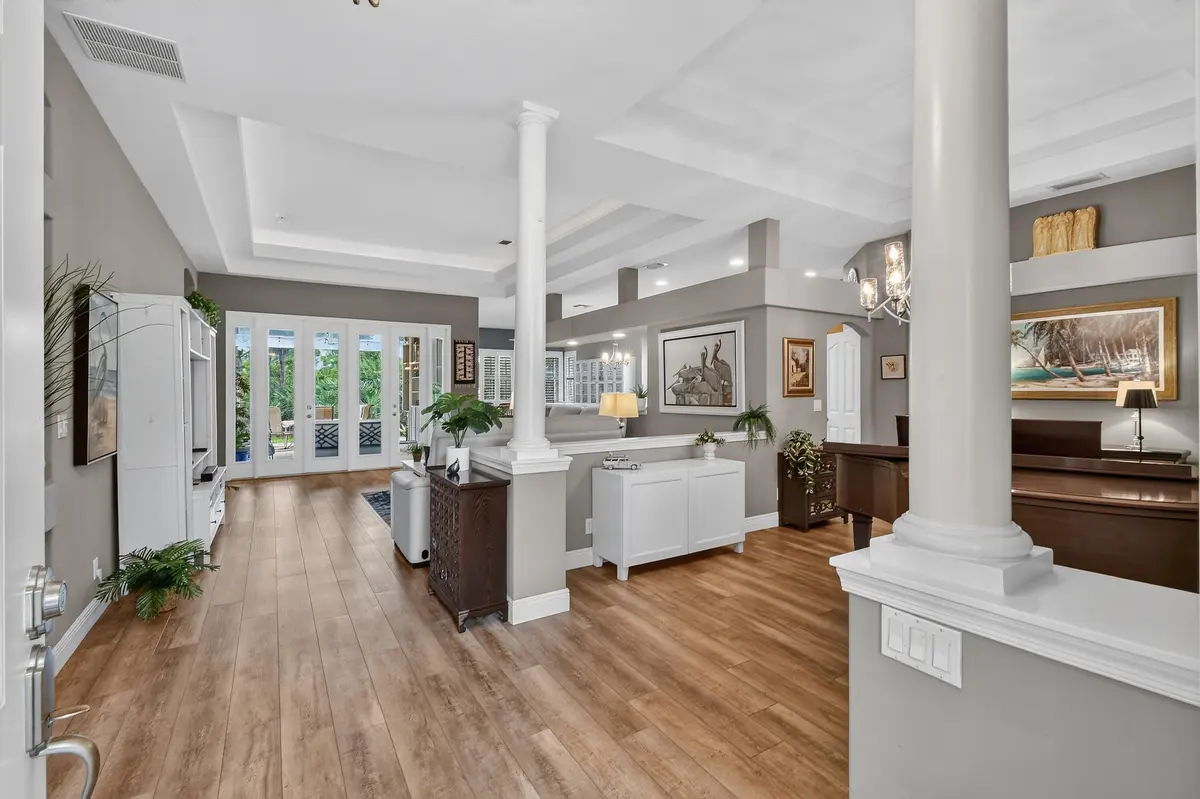 Engineered Wood Flooring at 4577 NW Red Bay Circle, Jensen Beach