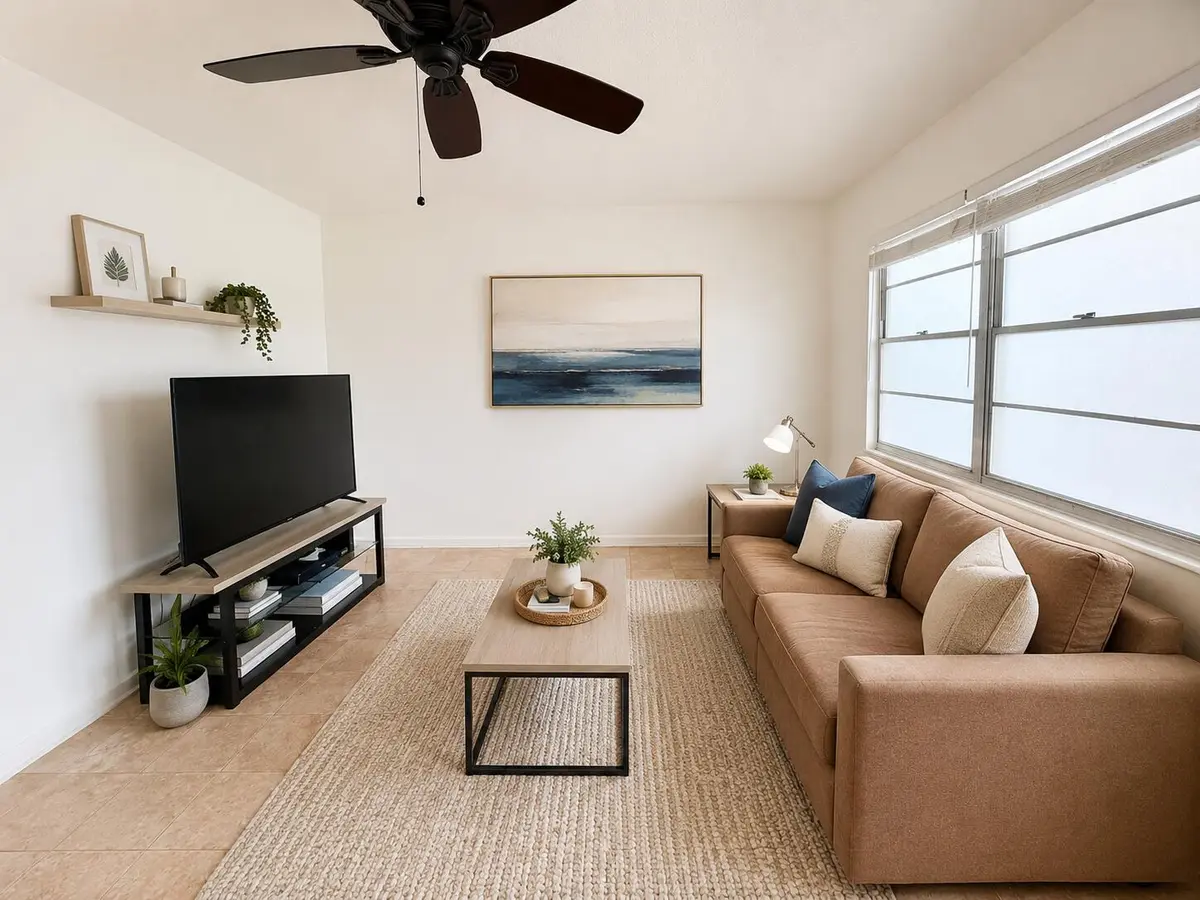Living room at 2090 Newport 2090, Deerfield Beach