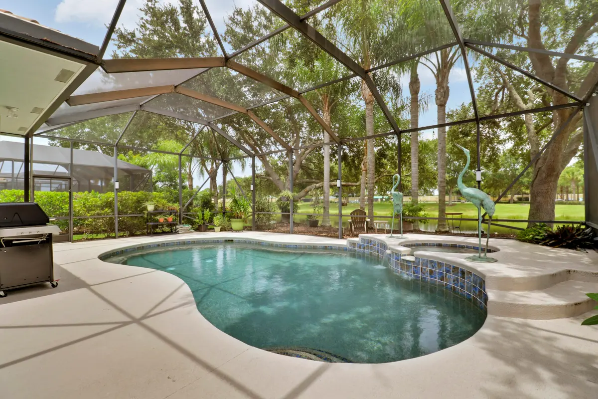 Heated Pool & Spa at 9036 Champions Way, Port St. Lucie