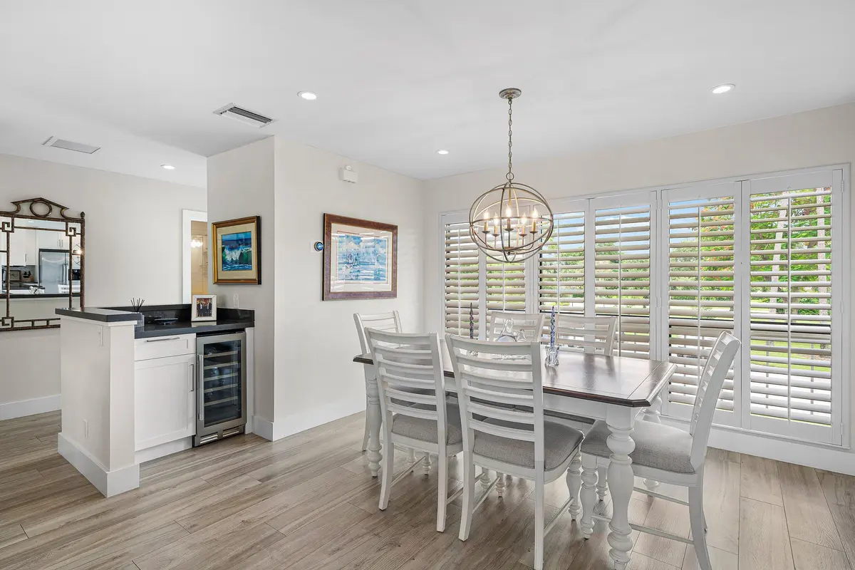 Dining Area at 4285 B Quail Ridge Drive Sandpiper, Boynton Beach