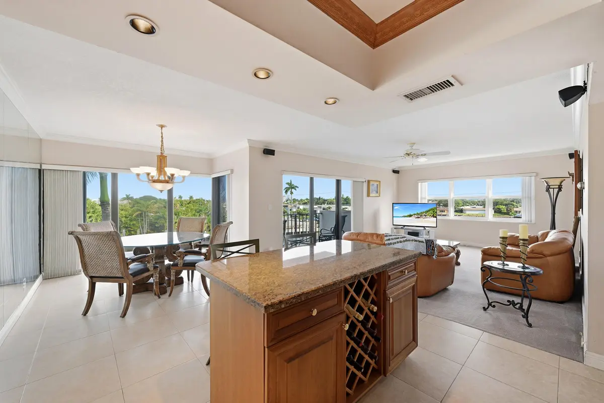 Living area at 1839 Middle River Drive 302, Fort Lauderdale