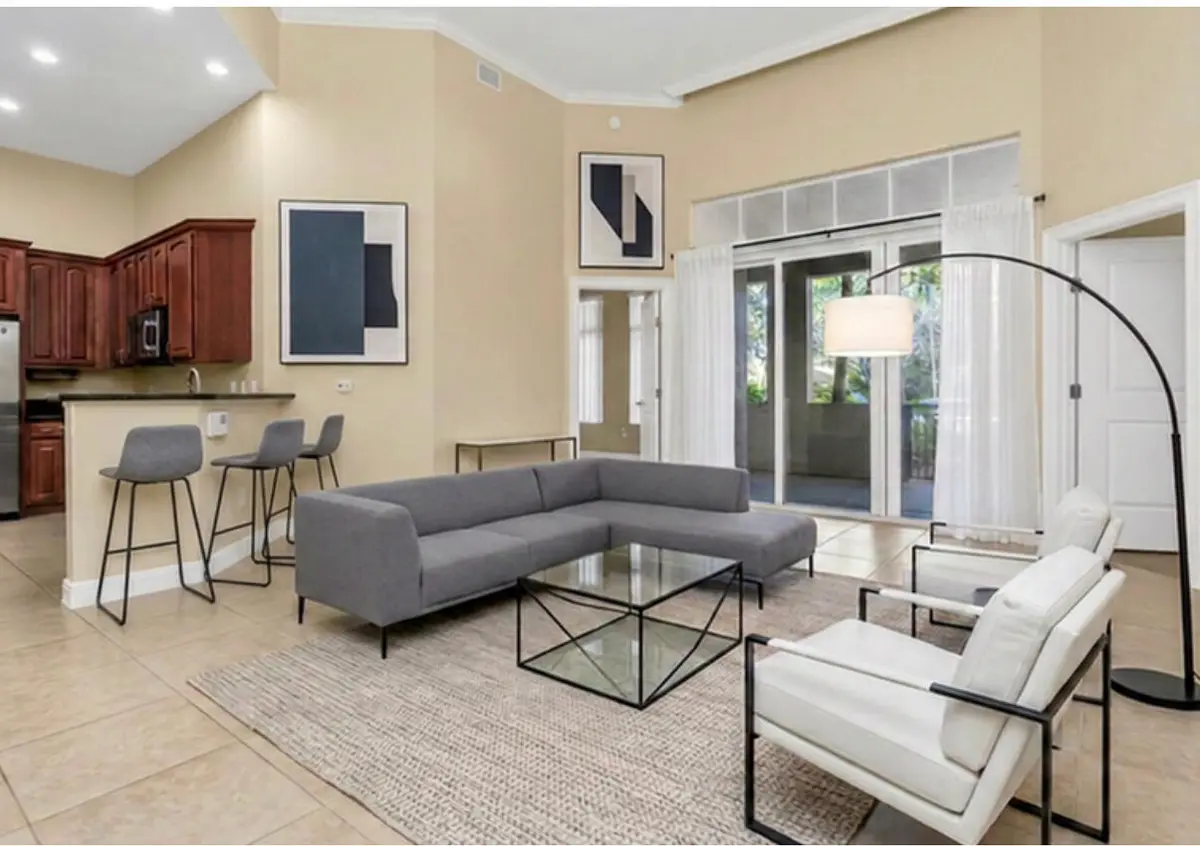 Living Room at 16102 Emerald Estates Drive 108, Weston