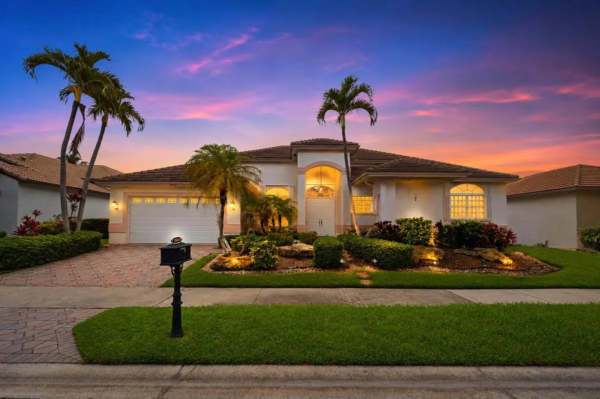 Front exterior at 2644 Miller Court, Weston