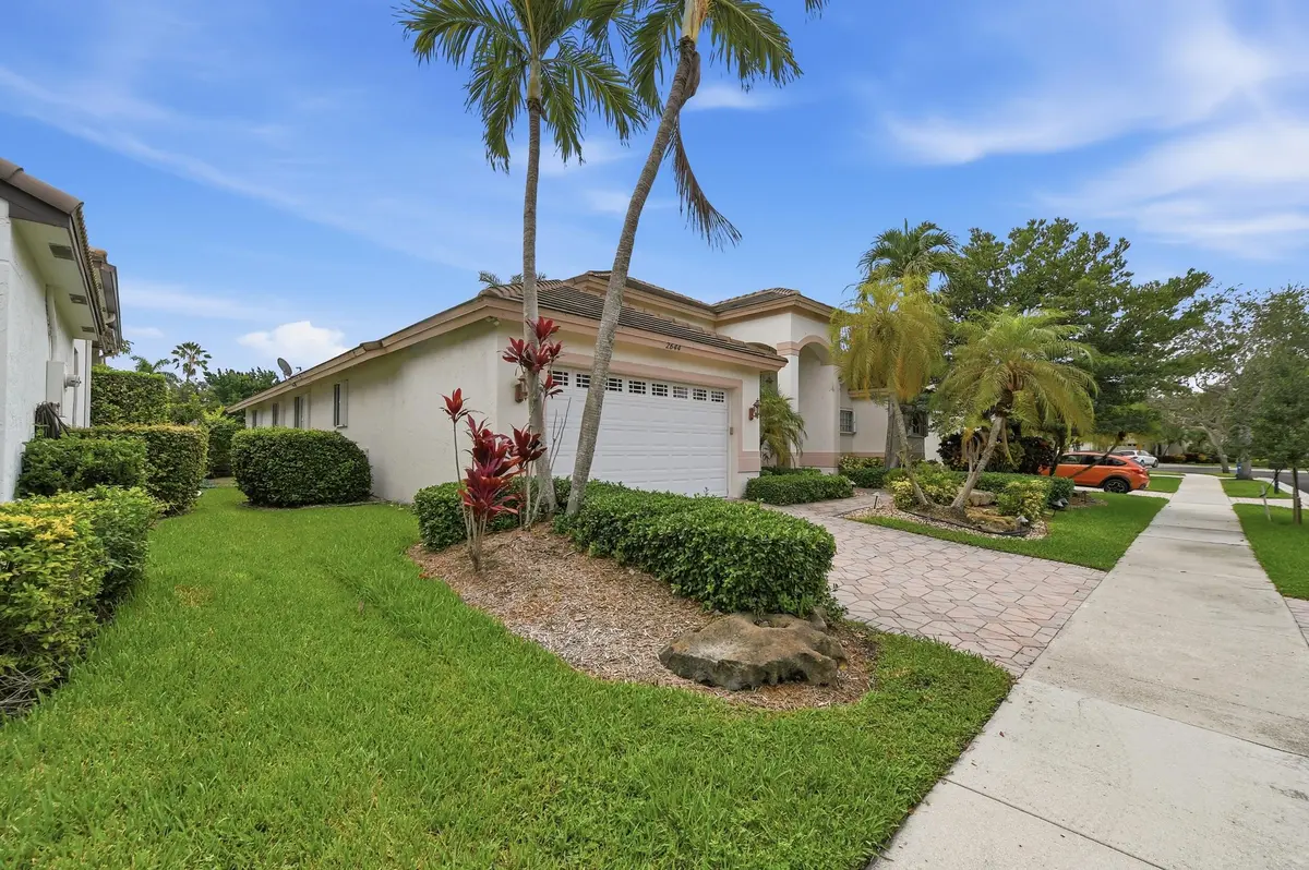 Front exterior at 2644 Miller Court, Weston