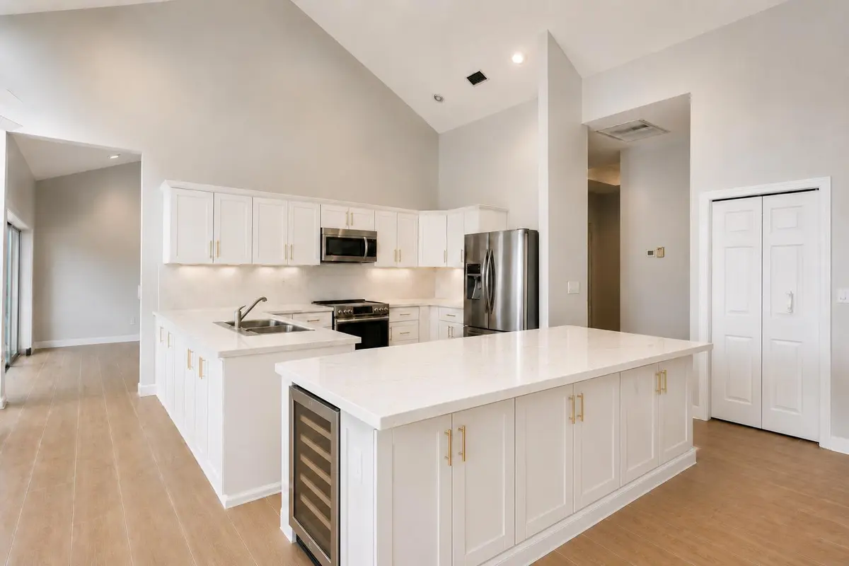 Virtual Rendering - Kitchen at 10290 SE Banyan Way, Jupiter