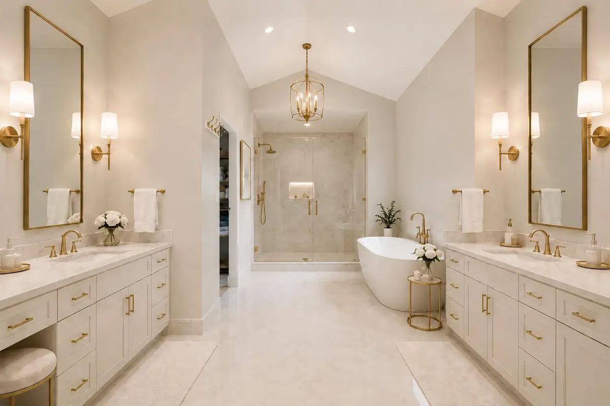 Virtual Rendering - Primary Bath at 10290 SE Banyan Way, Jupiter