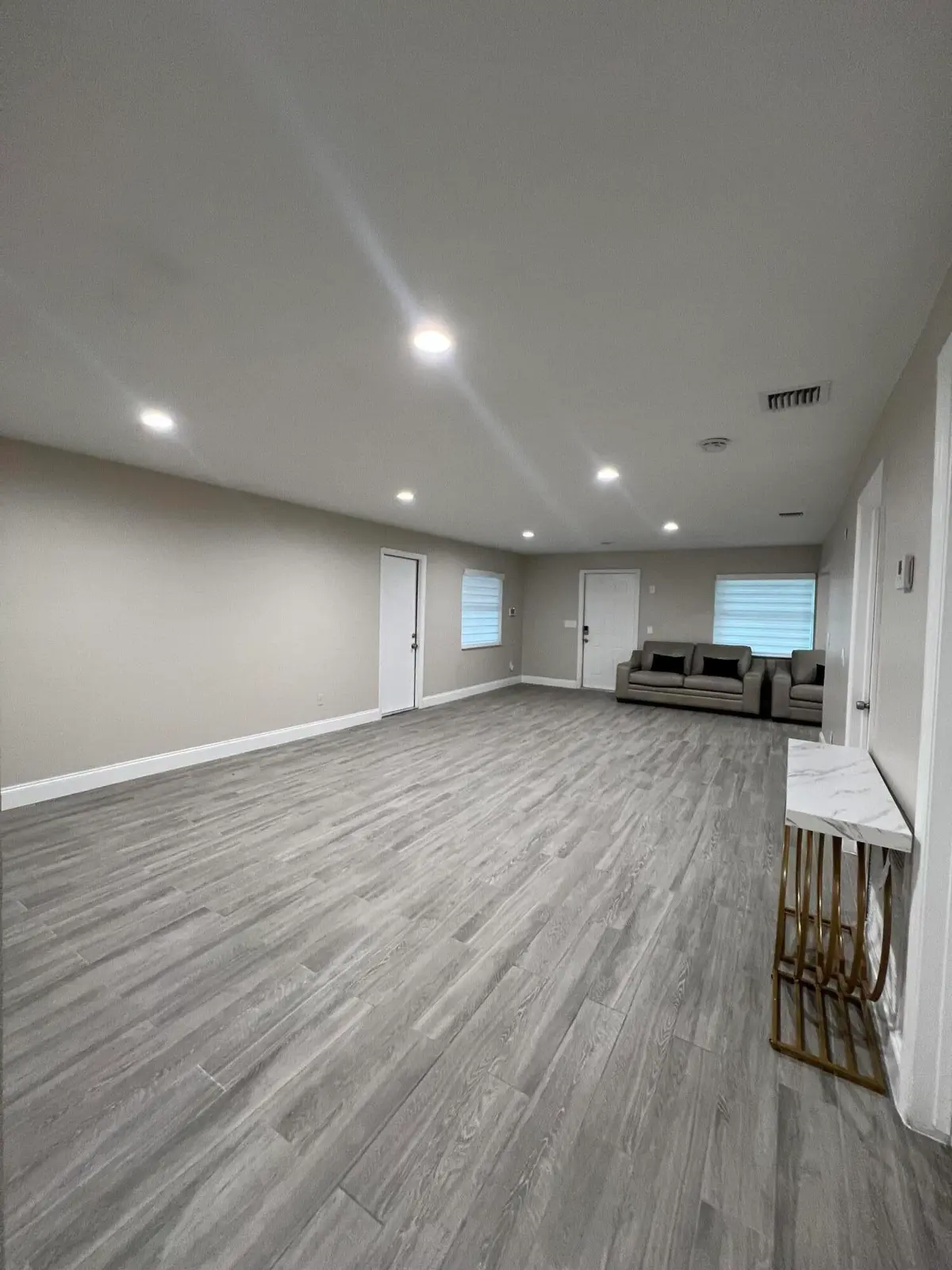 Full Living Room and Dining at 601 NW 2nd Street, Delray Beach