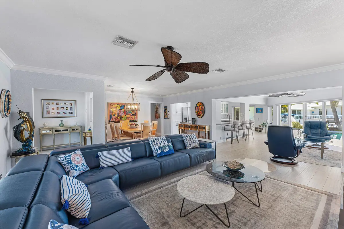 Living Area at 940 SW Mulberry Way, Boca Raton