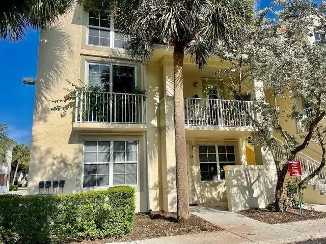 front entry at 4736 Chancellor Drive 13, Jupiter