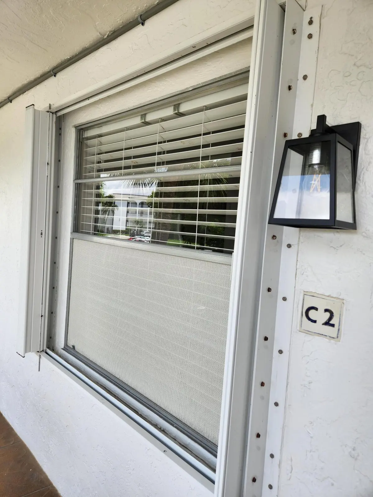 Outside Window C2 at 4501 Martinique Way C2, Coconut Creek