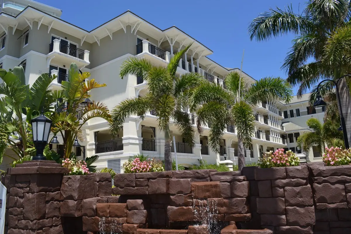Hotel front at 3500 Ocean Drive 228, Vero Beach