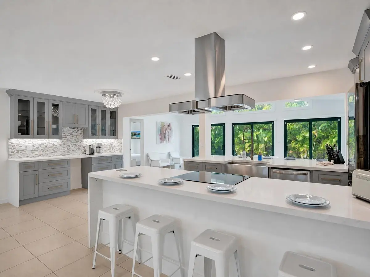Spacious Open Kitchen at 5251 NE 26th Avenue, Fort Lauderdale