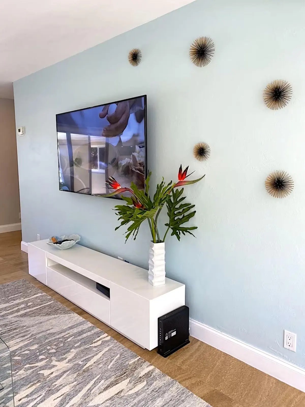 Living TV III at 2060 Coco Palm Place, Lauderdale-By-The-Sea