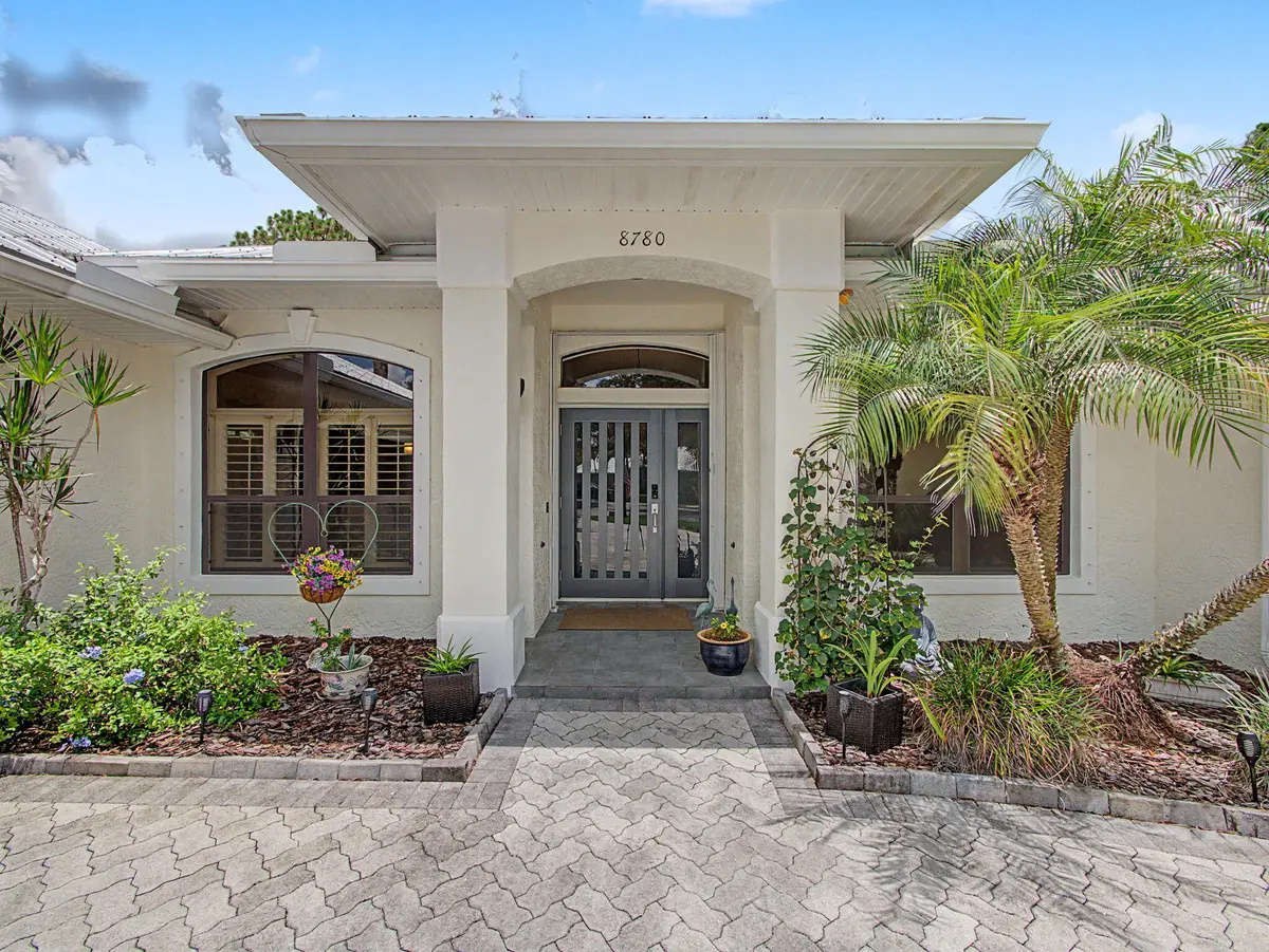 Front of the House at 8780 SW Fishermans Wharf Drive, Stuart