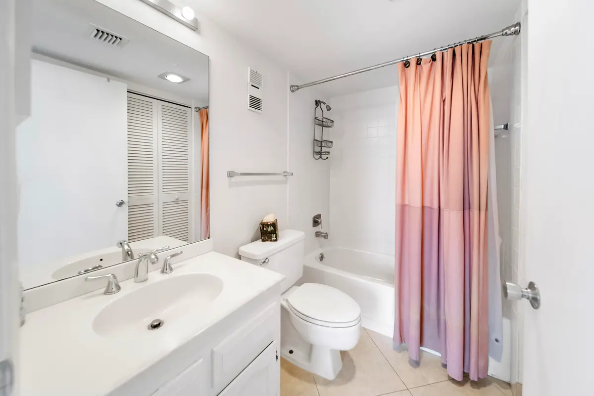 Guest Bath at 2687 N Ocean Boulevard 303, Boca Raton
