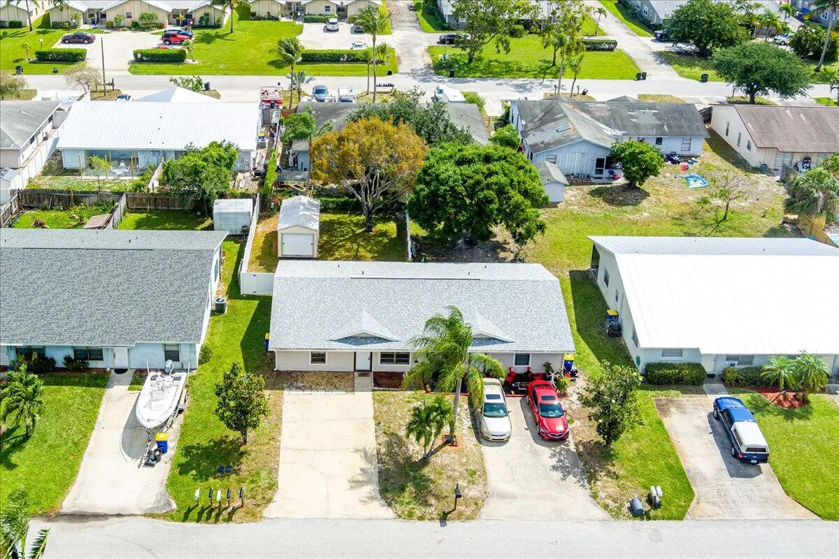 Aerial at 8997 SE Sandy Lane, Hobe Sound