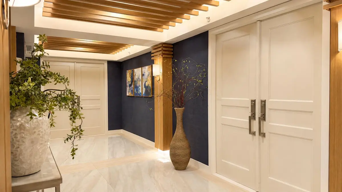 Entrance Foyer at 3000 S Ocean Boulevard 1404, Boca Raton