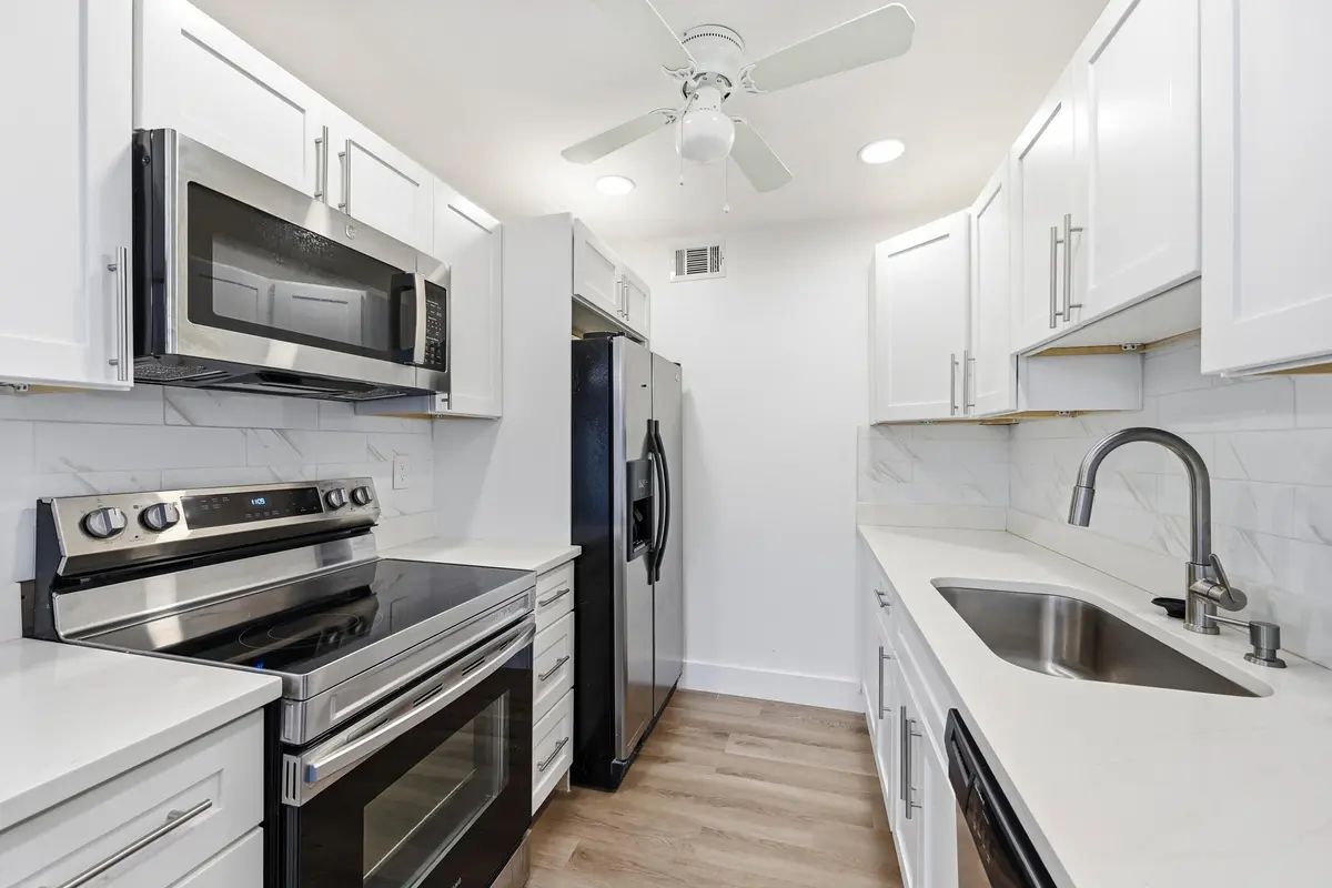 Kitchen at 1043 Cornwall C, Boca Raton