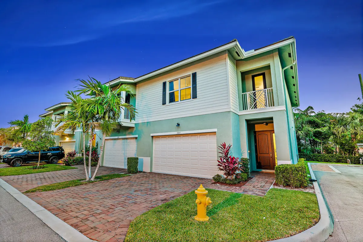 Exterior Twilight at 1843 Juno Landing Lane, North Palm Beach
