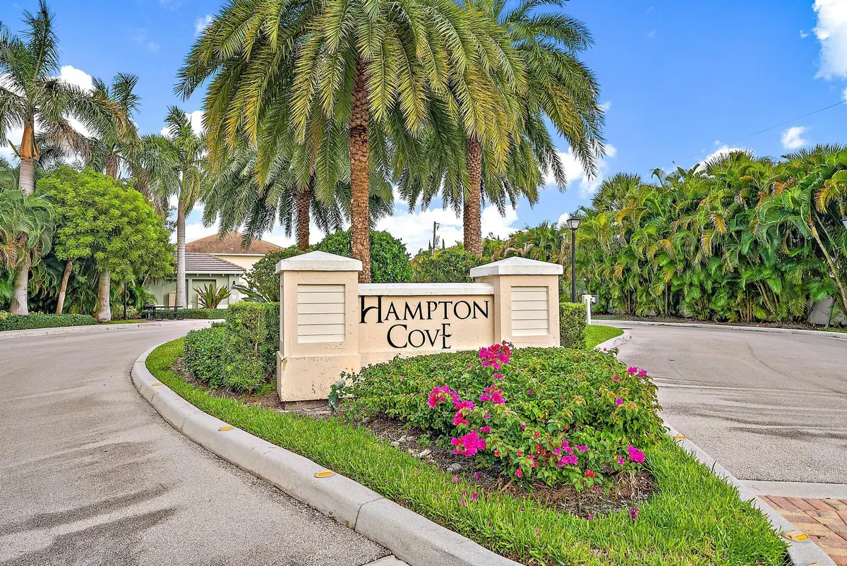 Hampton Cove Community Entrance at 1843 Juno Landing Lane, North Palm Beach