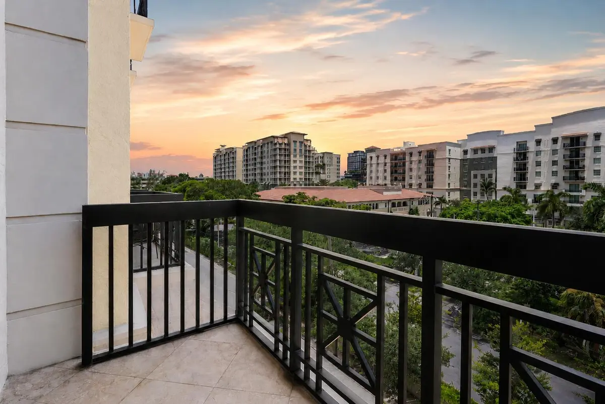 City Sunset View off 2 Balconies at 701 S Olive Avenue 320, West Palm Beach