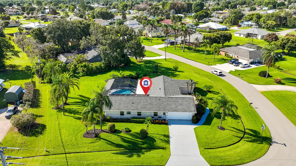 Aerial at 2001 SE Allamanda Drive, Port St. Lucie