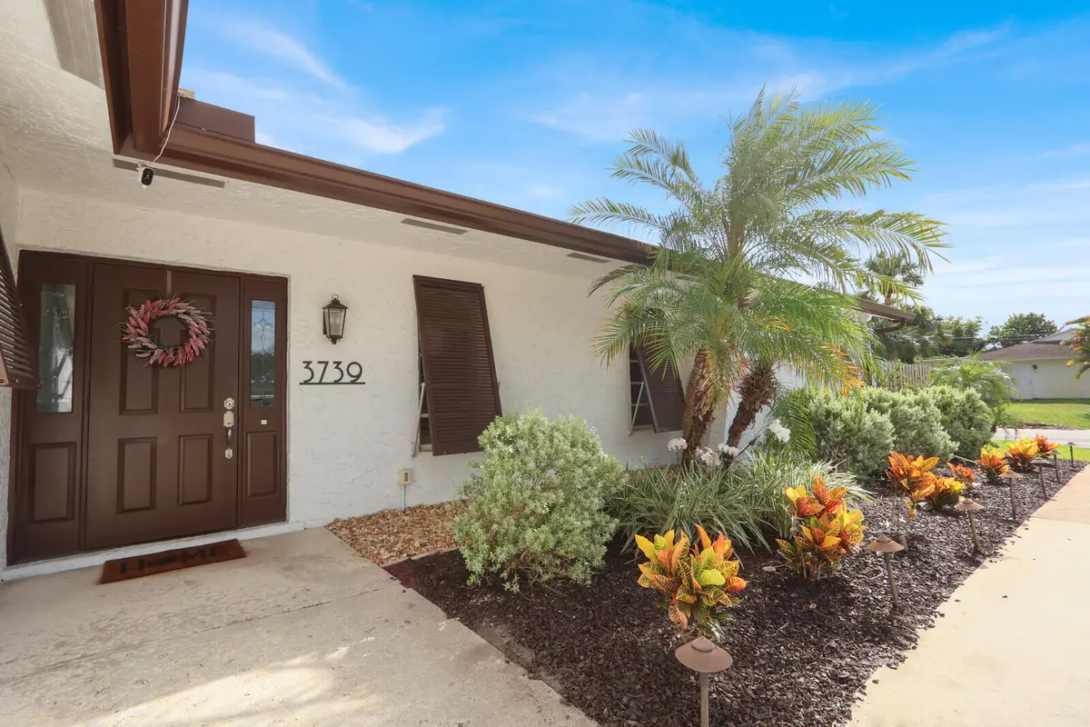 Entrance at 3739 Lighthouse Drive, Palm Beach Gardens