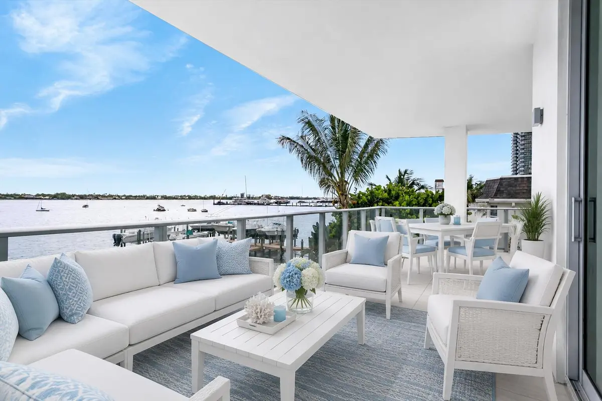 2nd Floor Balcony at 4714 N Flagler Drive 102, West Palm Beach