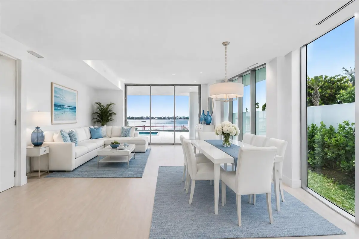 Living- Dining at 4714 N Flagler Drive 102, West Palm Beach