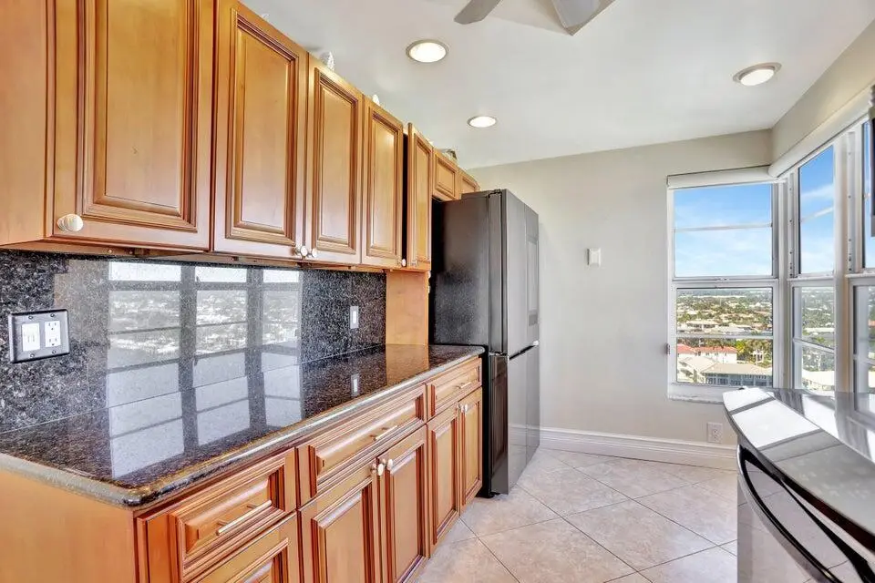Kitchen at 1021 Hillsboro Mile 1108, Hillsboro Beach