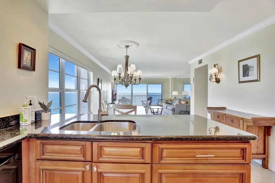 Kitchen at 1021 Hillsboro Mile 1108, Hillsboro Beach