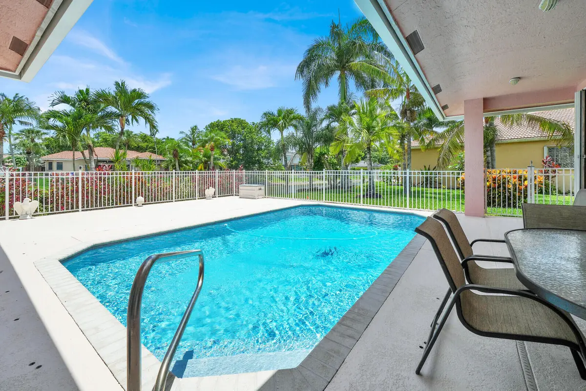 Large FENCED IN yard at 5740 NW 50th Street, Coral Springs