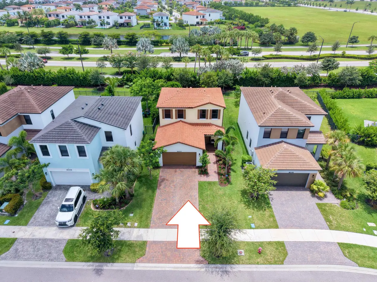 Drone Front at 16312 Sandy Shore Drive, Westlake